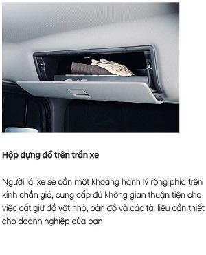 hộc đựng đồ xe tron be tong hyundai hd270